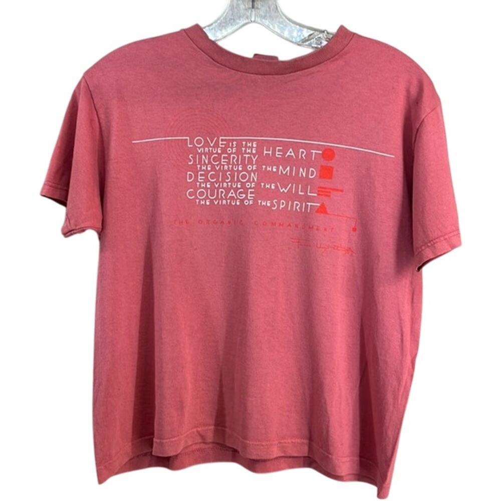 Kids Beneficial T's by Patagonia 100% Cotton "The Organic Commandment" Tshirt XS